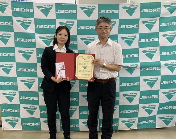 農業農村工学会ミニ動画コンテスト”こりゃ映像！ 2024″において優秀賞を受賞しました
